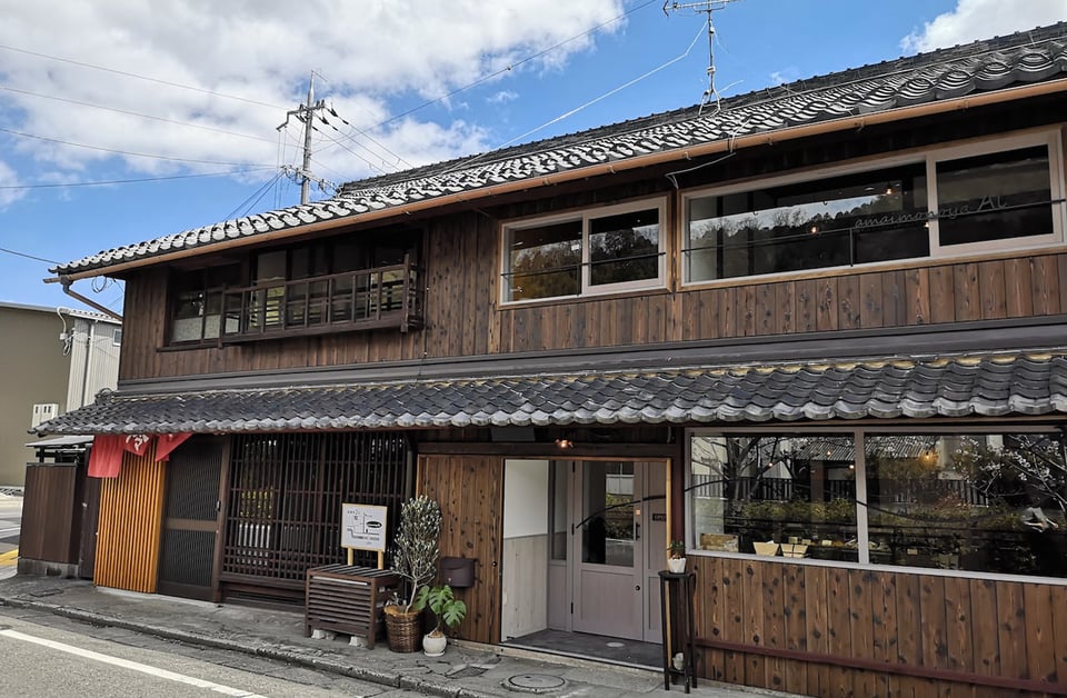 19年3月28日お店をオープンしました Amaimonya Ai 滋賀県近江八幡のケーキ屋